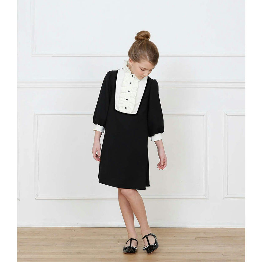 Diana dress (black/ivory)