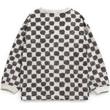Checkered Print Long Sleeve T-Shirt