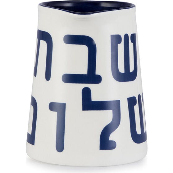 Mensch Jug & Cloth Set