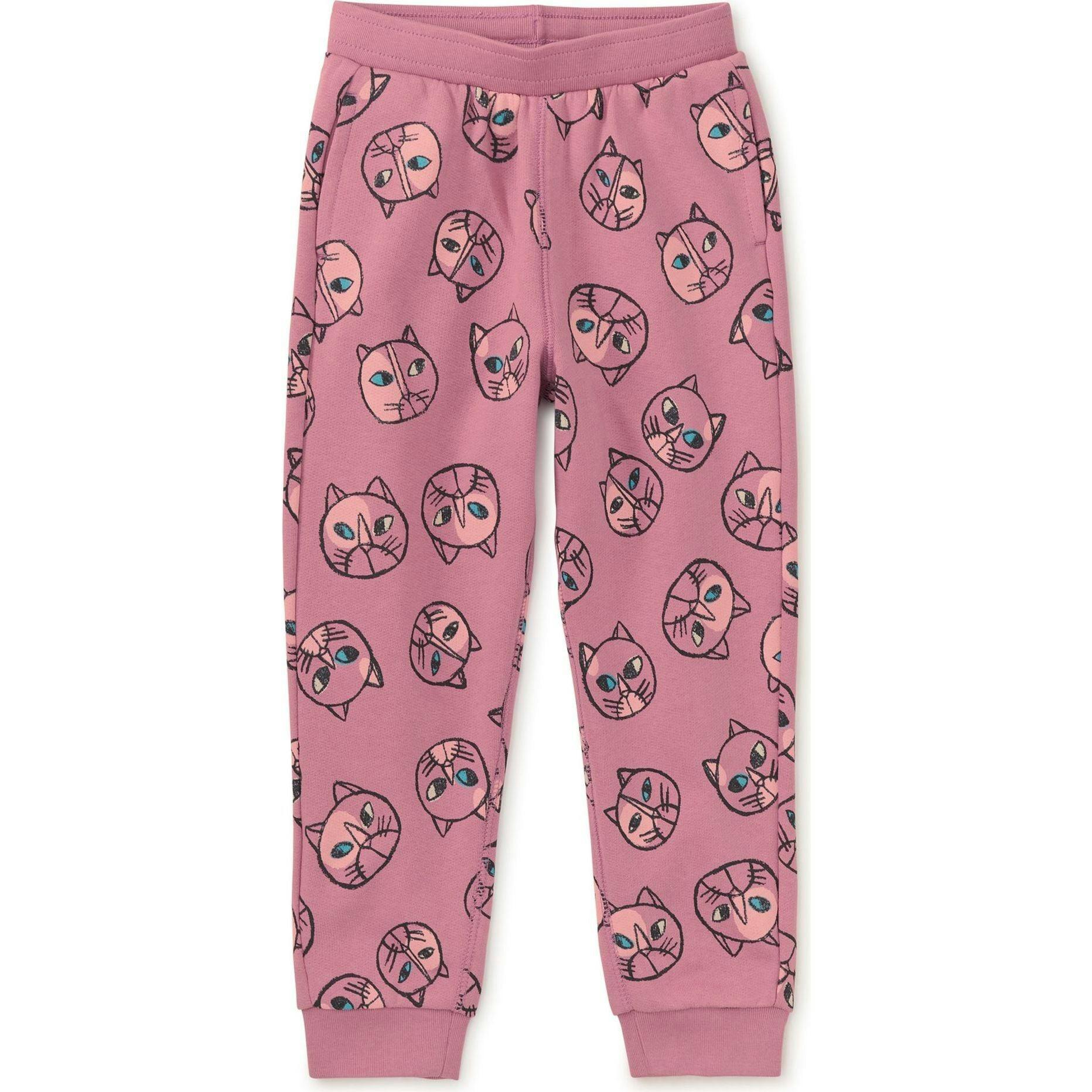 Going Places Elastic Waist Drawstring Pocket Joggers, Pink