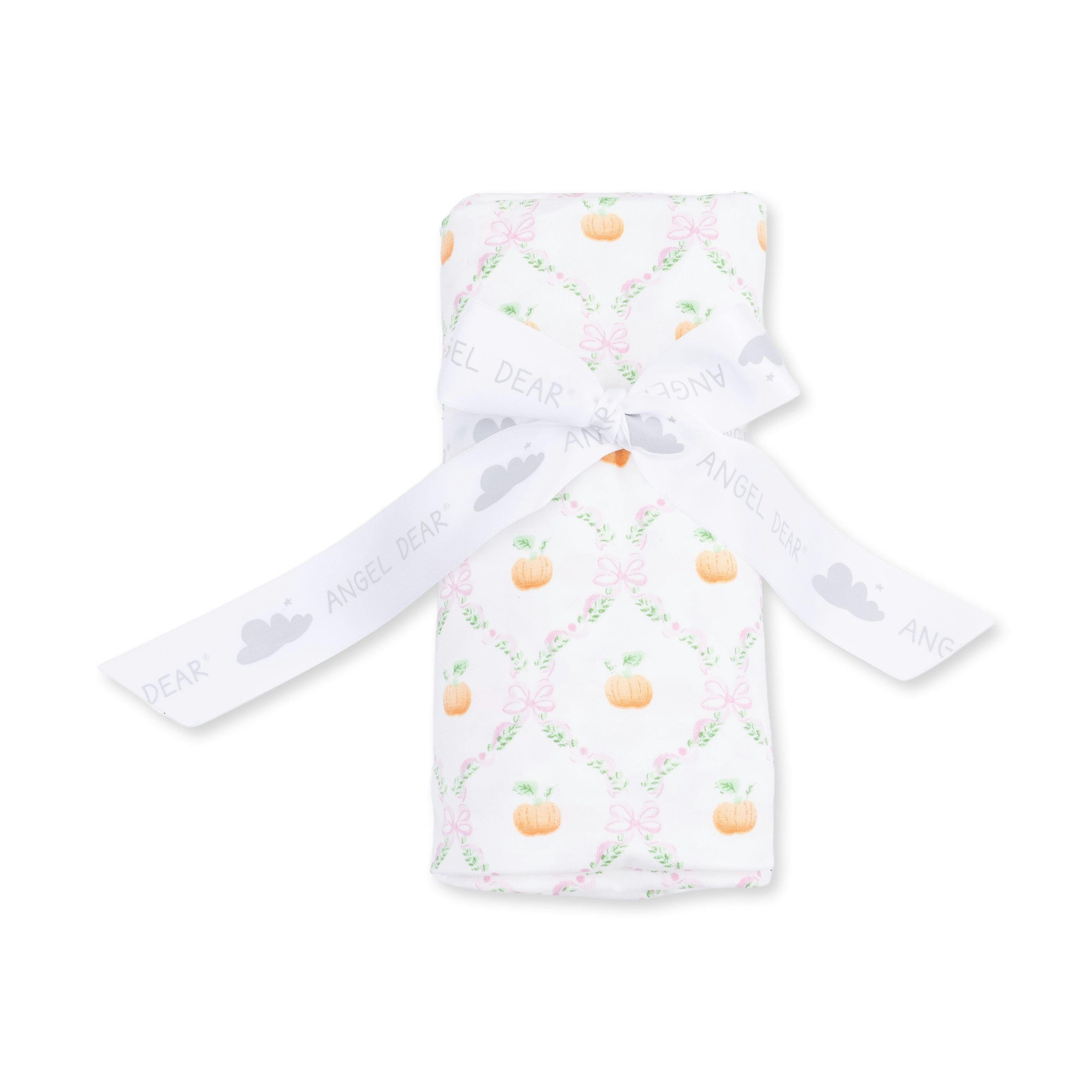 Pretty Pumpkin Trellis - Swaddle Blanket
