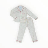 Women's Pajamas in Holiday Dot Stripe