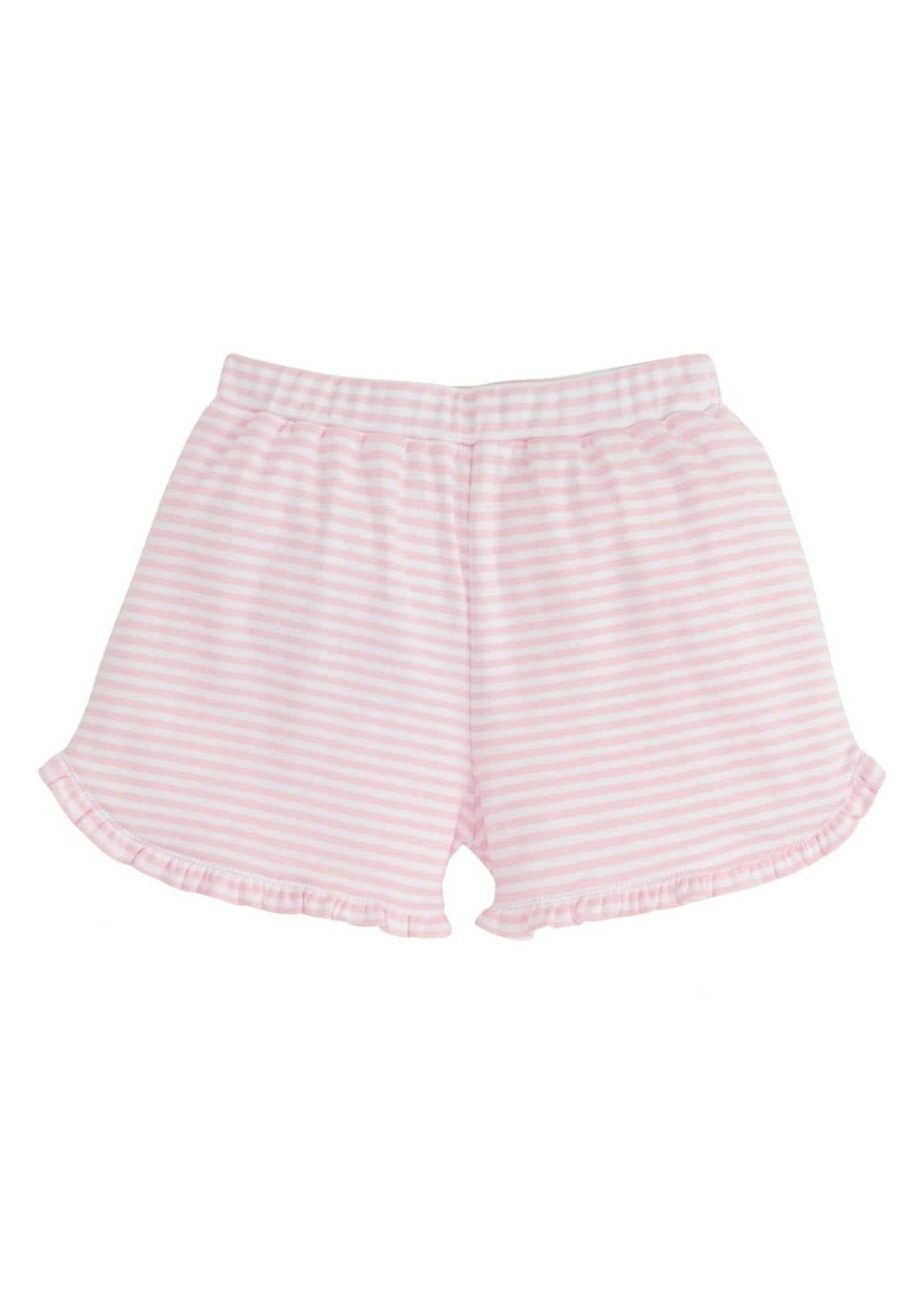 Tulip Knit Short - Light Pink Stripe