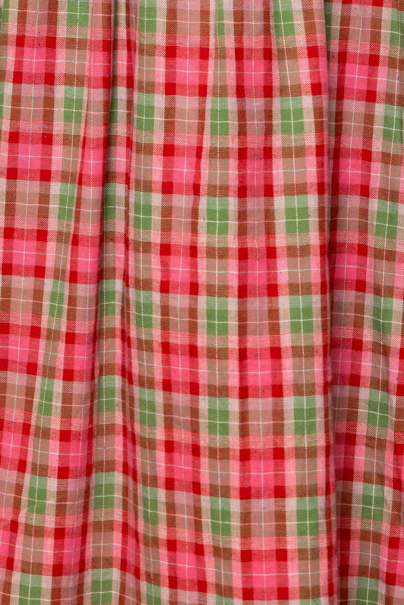Alice Dress in Rosewood Tartan