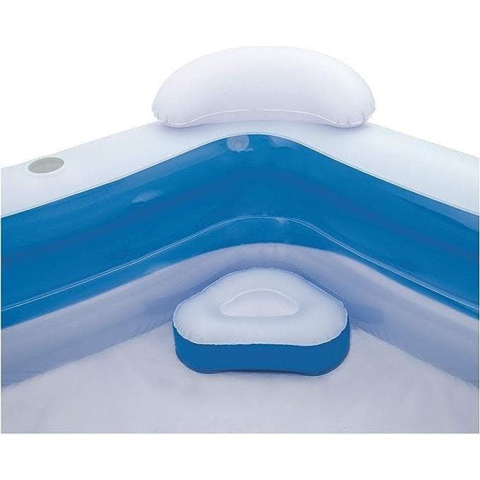 H2OGO! Family Fun Inflatable Kiddie Pool - 7' x 6'9" x 27"