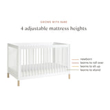 Babyletto Gelato 4-in-1 Convertible Crib with Toddler Bed Conversion Kit