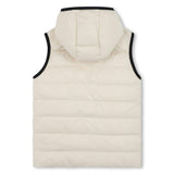 Beige Reversible Puffer Jacket