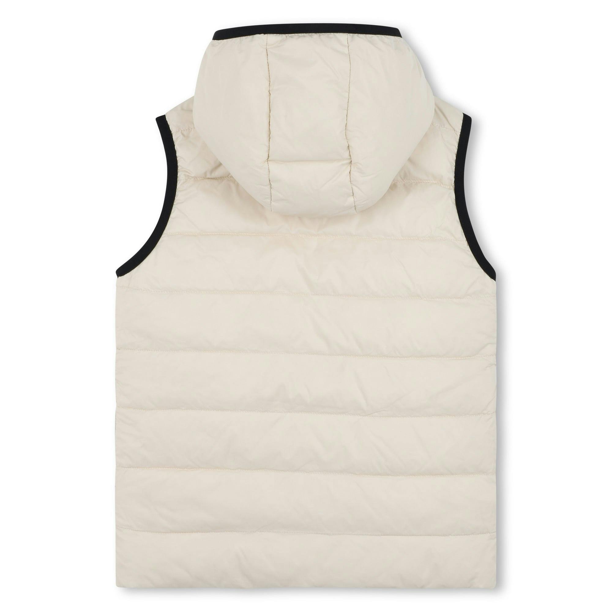 Beige Reversible Puffer Jacket