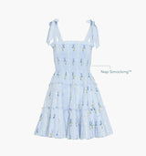 The Ribbon Charlotte Nap Dress - Bluebell Waltz