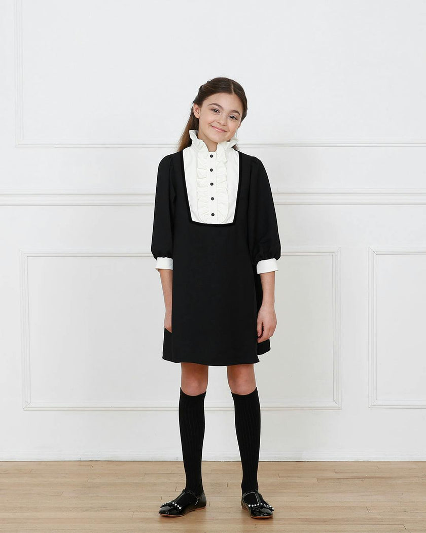 Diana dress (black/ivory)