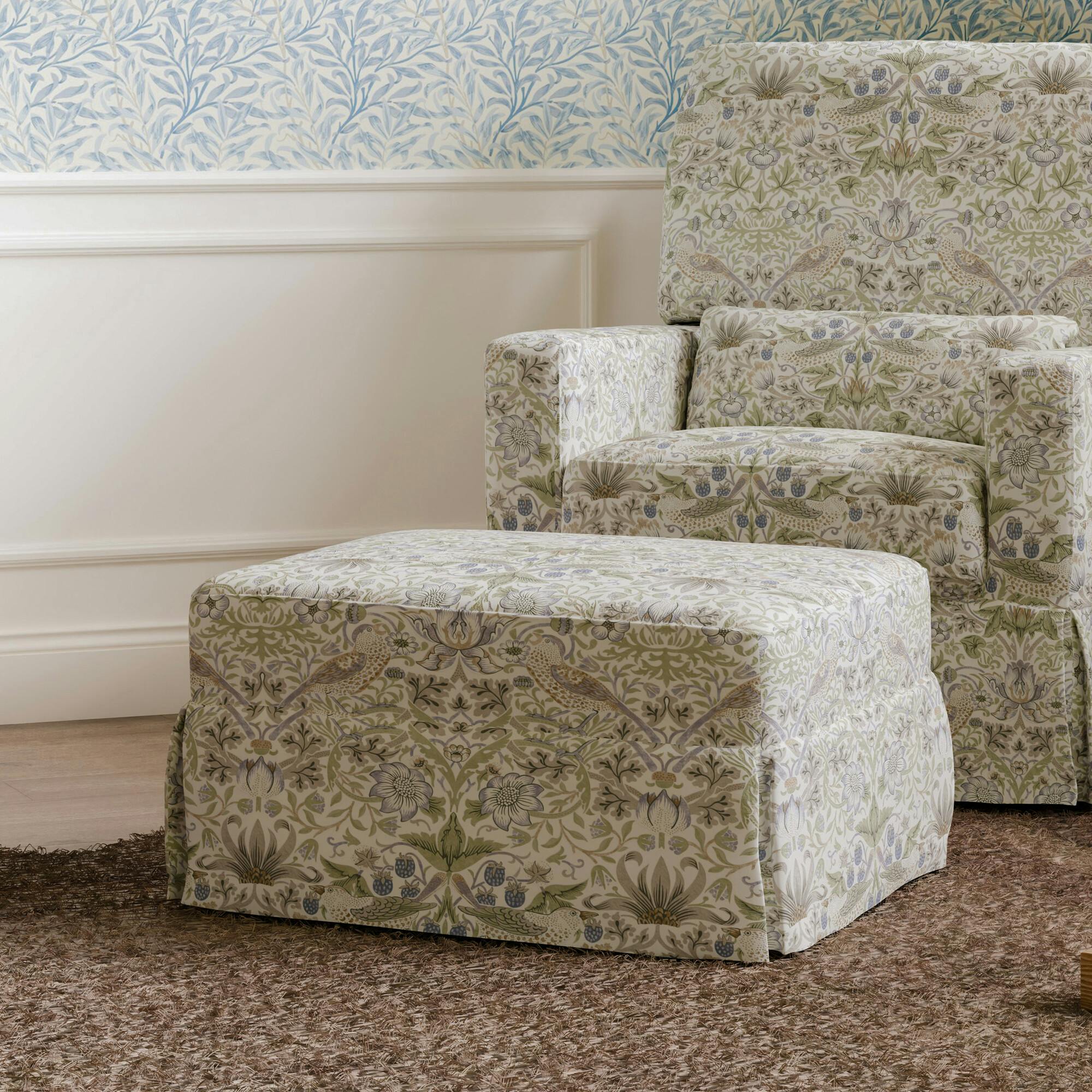 Crawford Gliding Ottoman