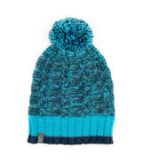 Kids Braided Pom Pom Beanie