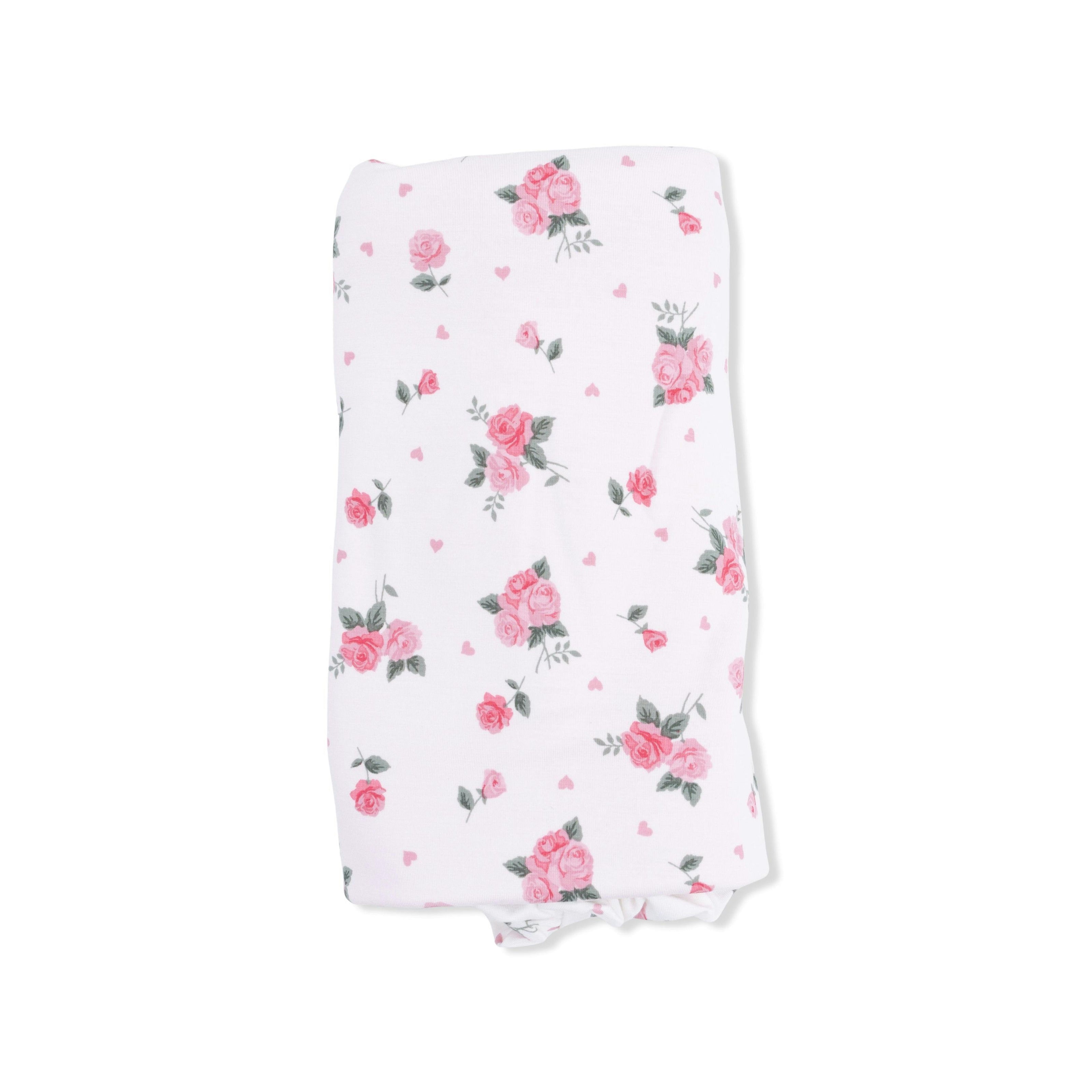 Pink Rosettes - Ruffle Blanket