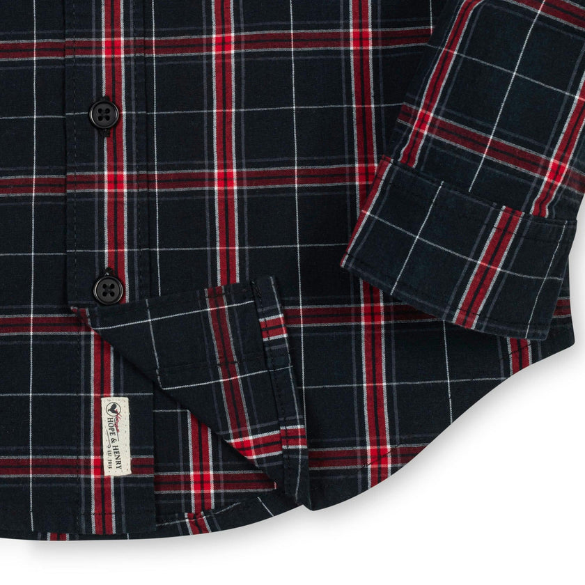 Organic Stretch Poplin Shirt