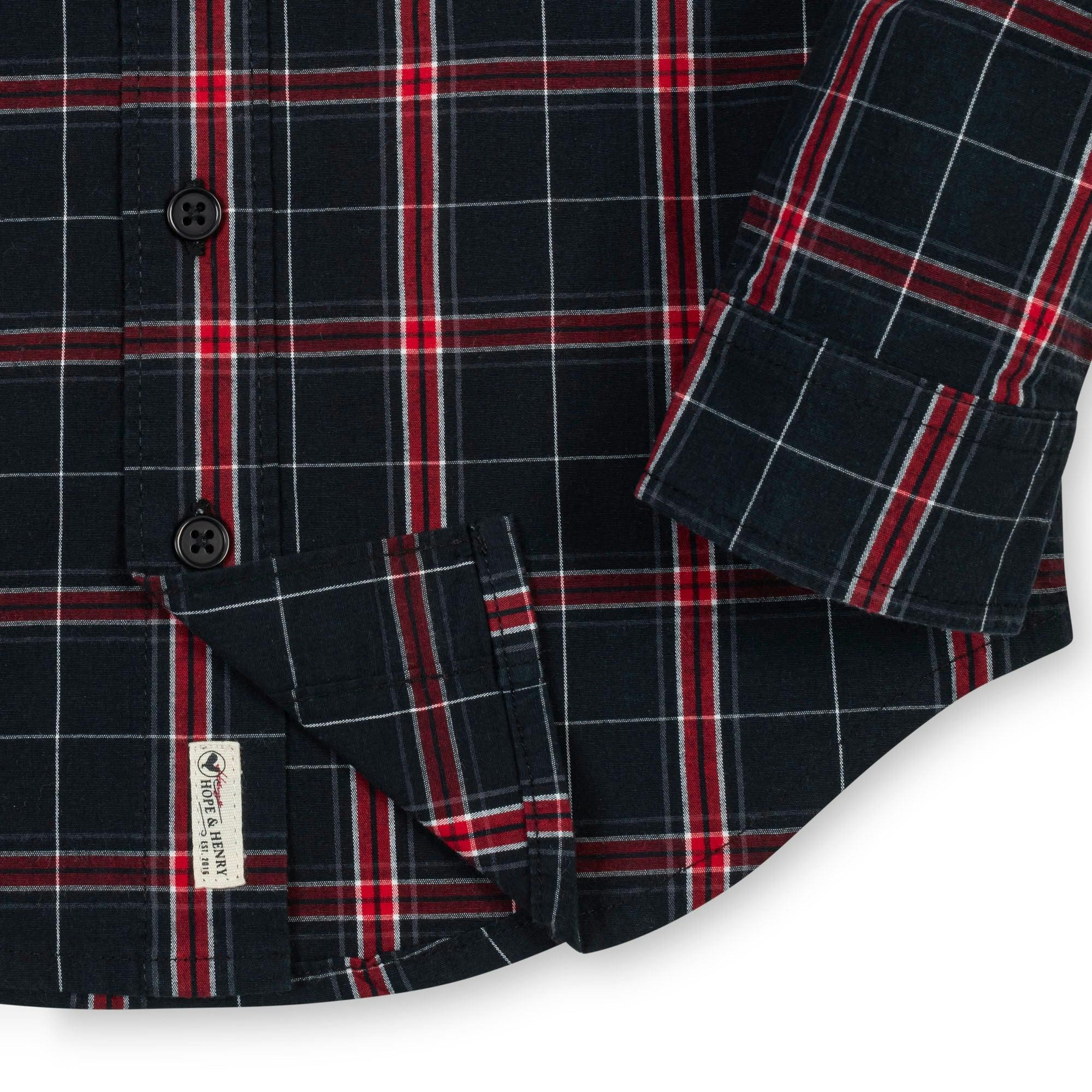 Organic Stretch Poplin Shirt