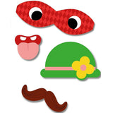 Silicone Sticker Book: Silly Faces