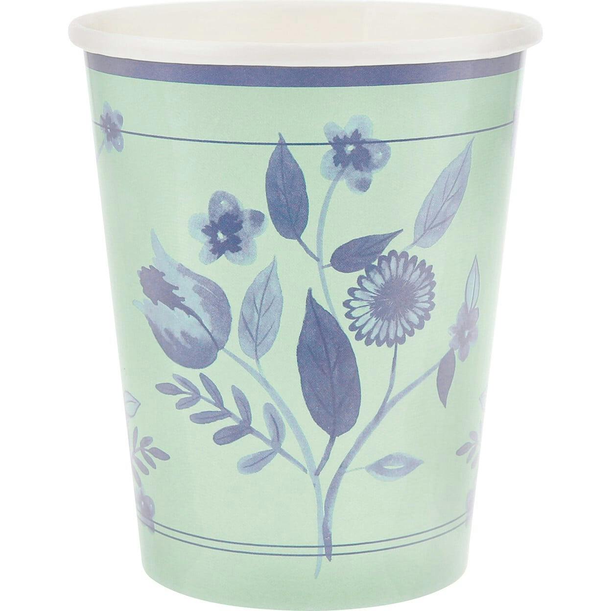 Vintage Botanical Cups