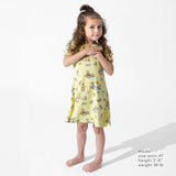Teddy Picnic Girls' Short Sleeve Dress
