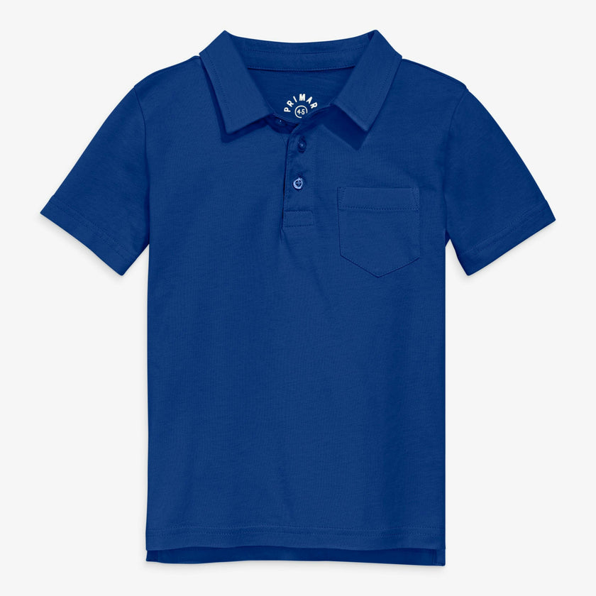 Kids short sleeve polo