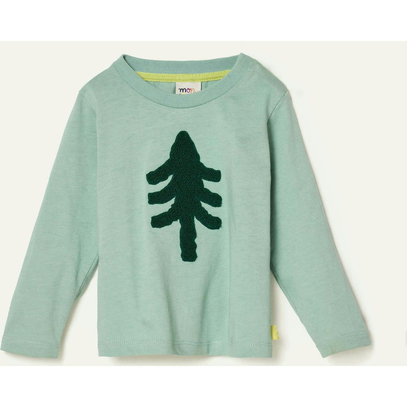 Recycled Cotton Snowy Pine Tree T-Shirt