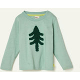 Recycled Cotton Snowy Pine Tree T-Shirt