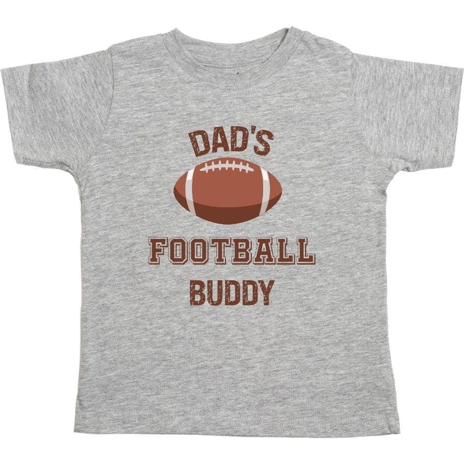 Dad's Football Buddy Short Sleeve T-Shirt