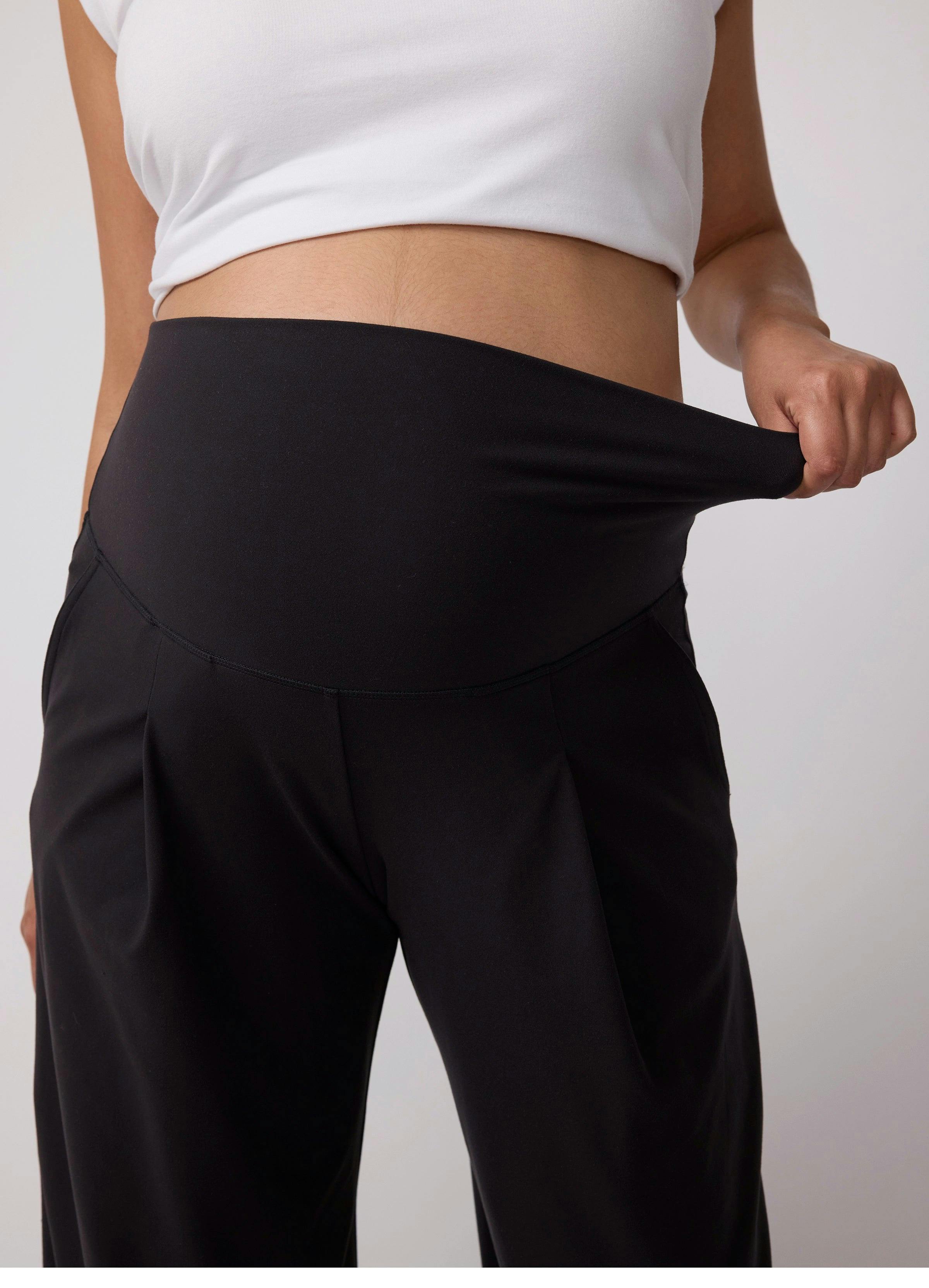 High Rise Wide Leg Maternity Active Pant