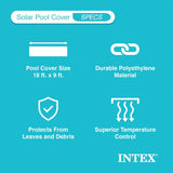 Solar Pool Cover: Rectangle - 18' x 9'