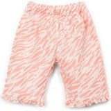 Woven Animal Print Pants