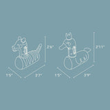 Bouncing Friends | Tiger & Swan (2 Pack) PRE-ORDER 10.27 DELIVERY