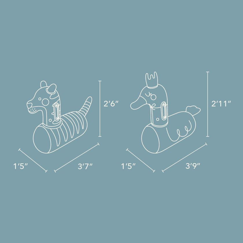 Bouncing Friends | Tiger & Swan (2 Pack) PRE-ORDER 10.27 DELIVERY