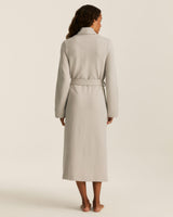 Women's Pima Jacquard Ophelia Robe in Taupe