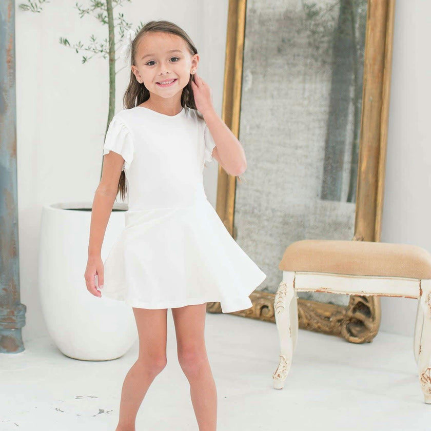 Cap Sleeve Twirl Dress