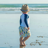 Beach Stripe Fedora