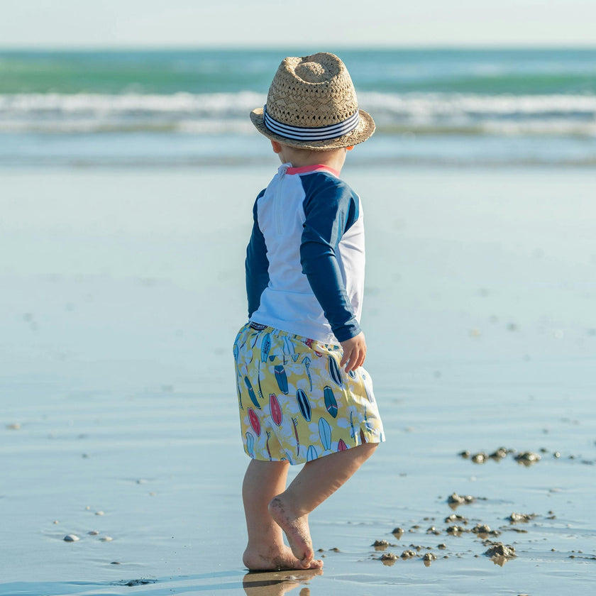 Beach Stripe Fedora