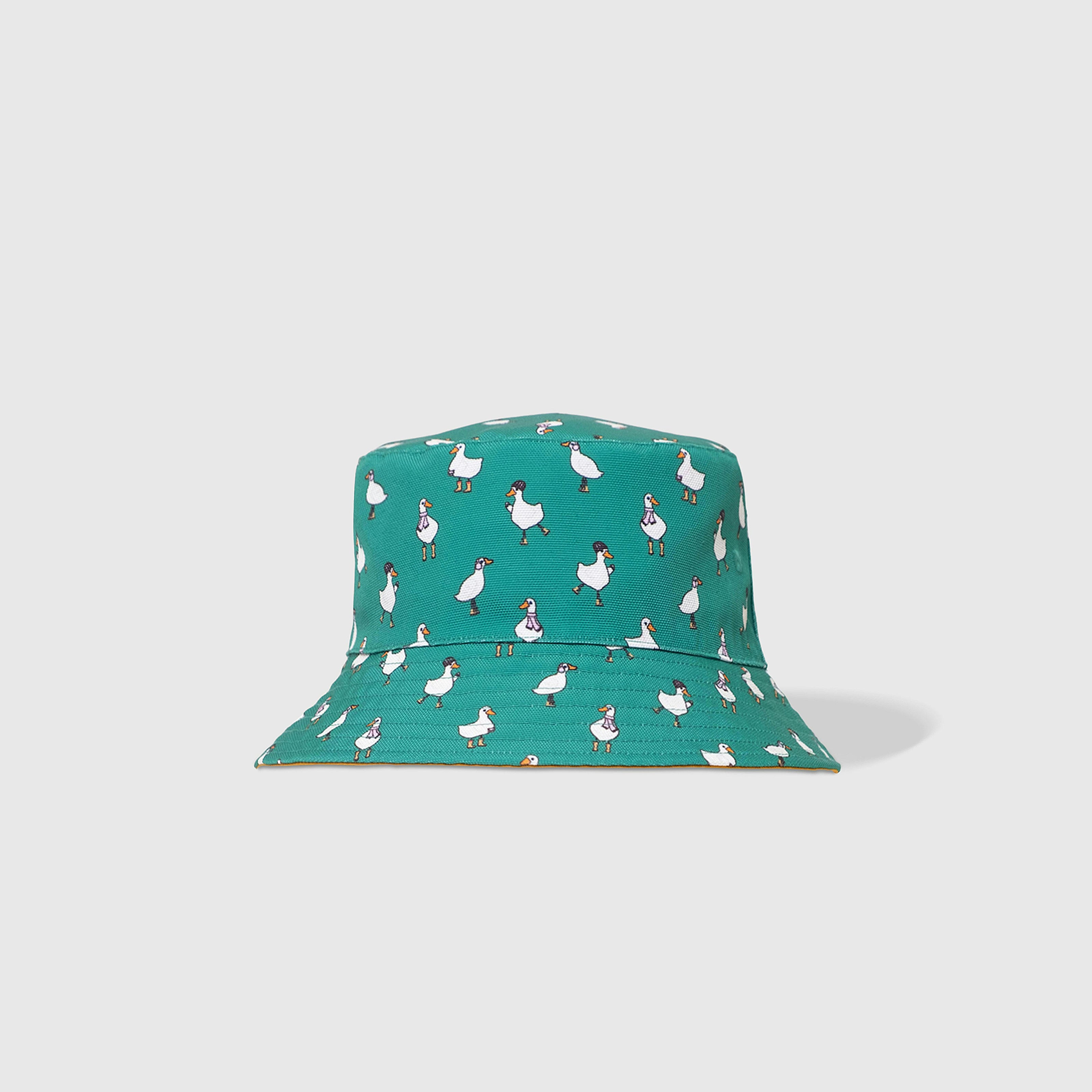 Reversible Bucket Hat – Pals in Print Collection: Silly Ducks