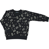 Happy Skate Black Sweatshirt - Unisex for Boys and Girls