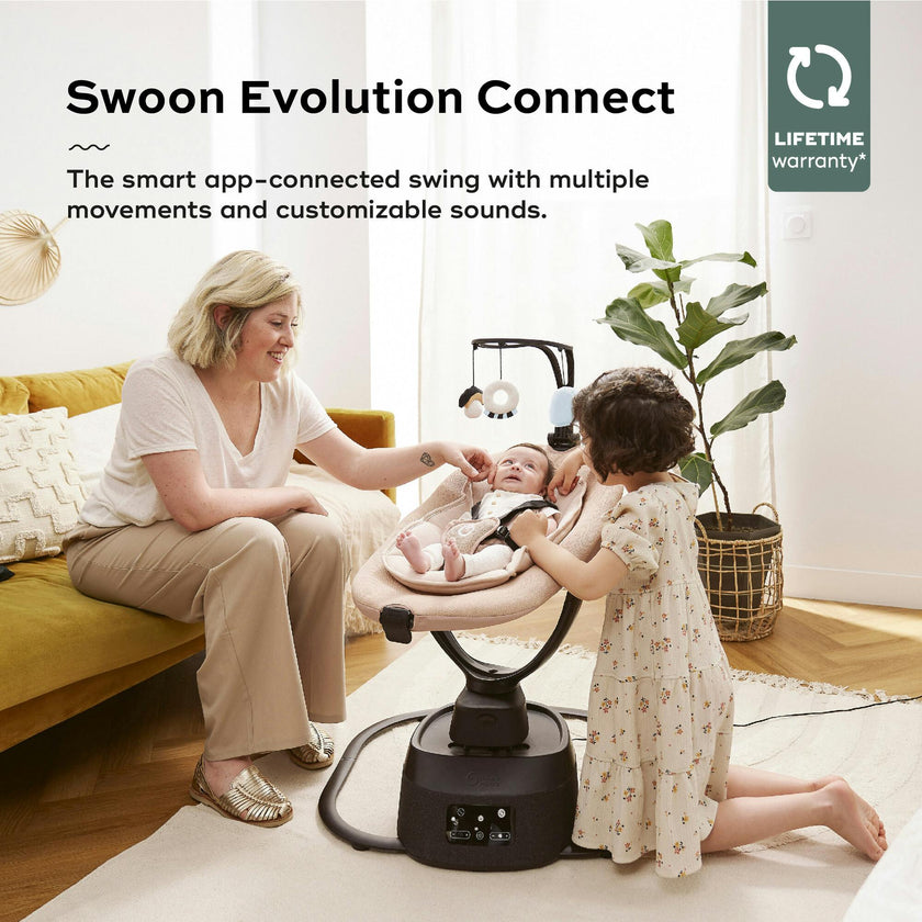 Swoon Evolution Connect Smart Baby Swing