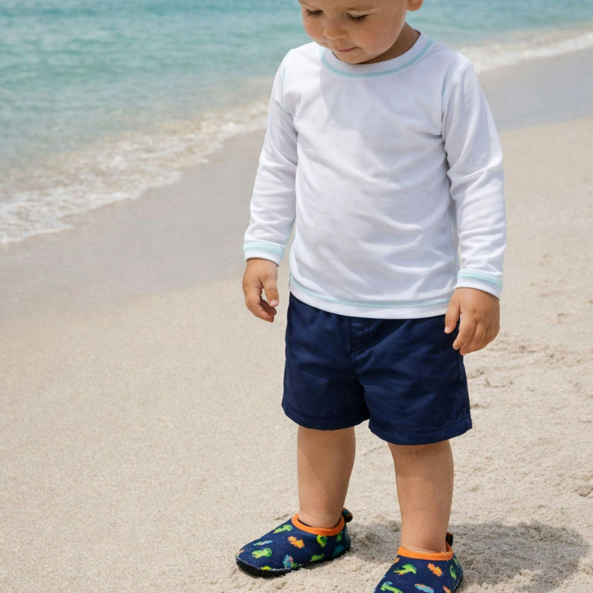 Dino Play Aqua Shoes in Navy