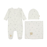 Plush Print Layette Set