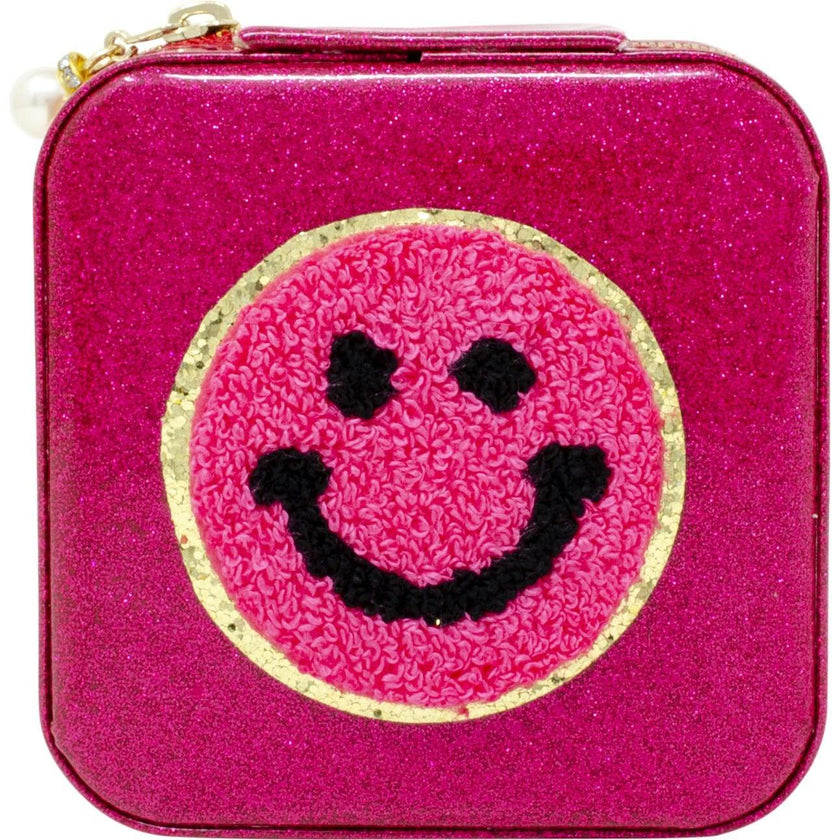 Happy Face Sparkle Jewelry Box
