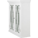 Florence 2 Door Wooden Removable Wall Cabinet with Adjustable Shelves