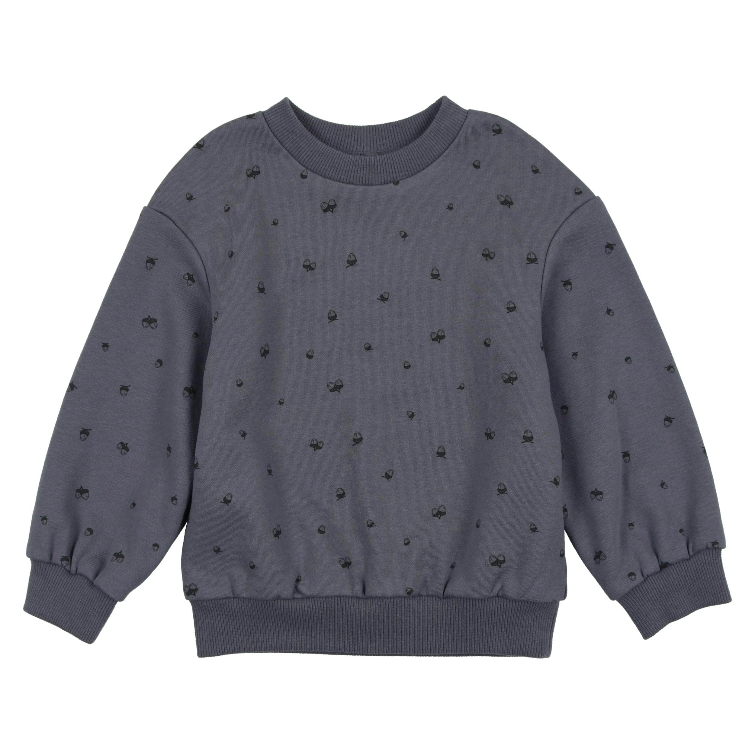 Acorn Crew Neck Long Sleeve Sweater
