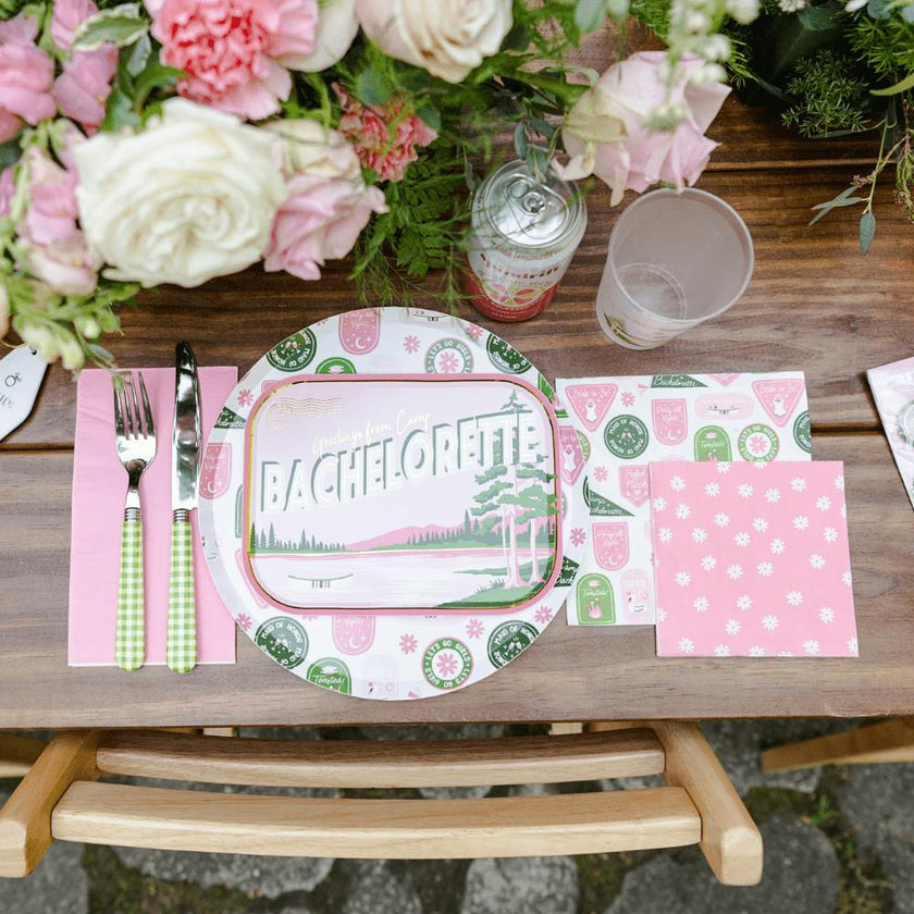 Camp Bachelorette Daisy Cocktail Napkins