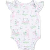 Pretty Golf - Ruffle Sleeve Bodysuit