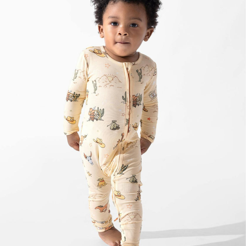 Cowboy Bamboo Convertible Footie