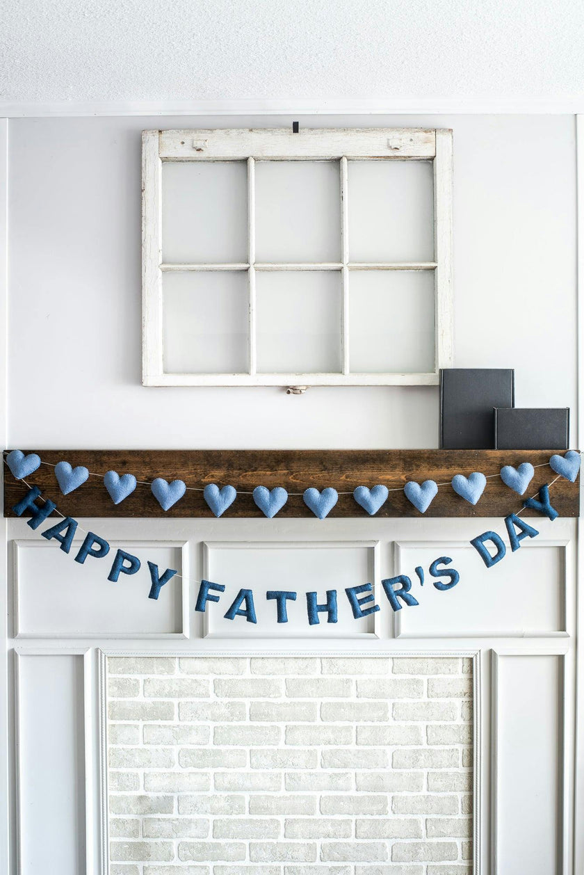 Heart Garland (Serenity Blue)