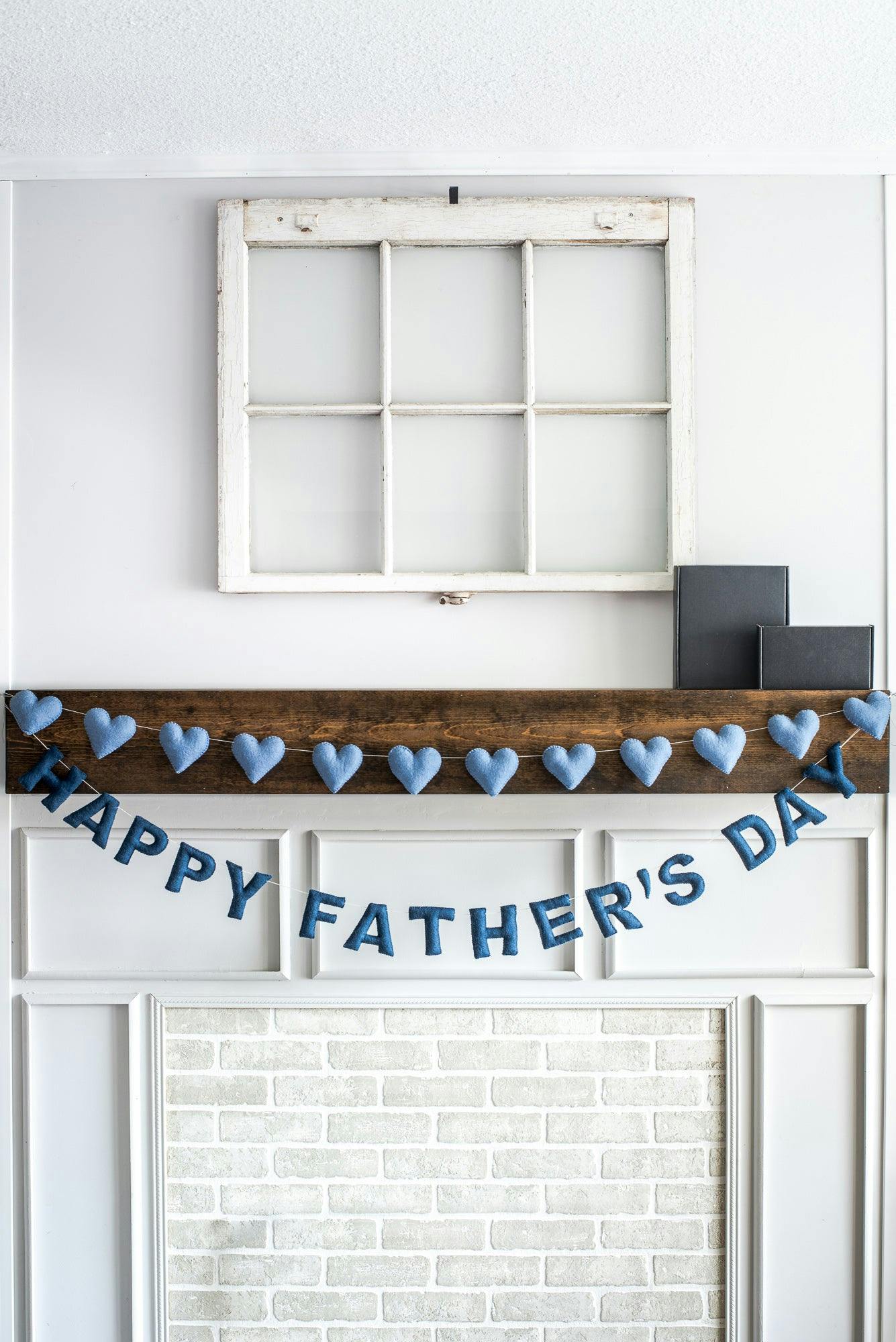 Heart Garland (Serenity Blue)