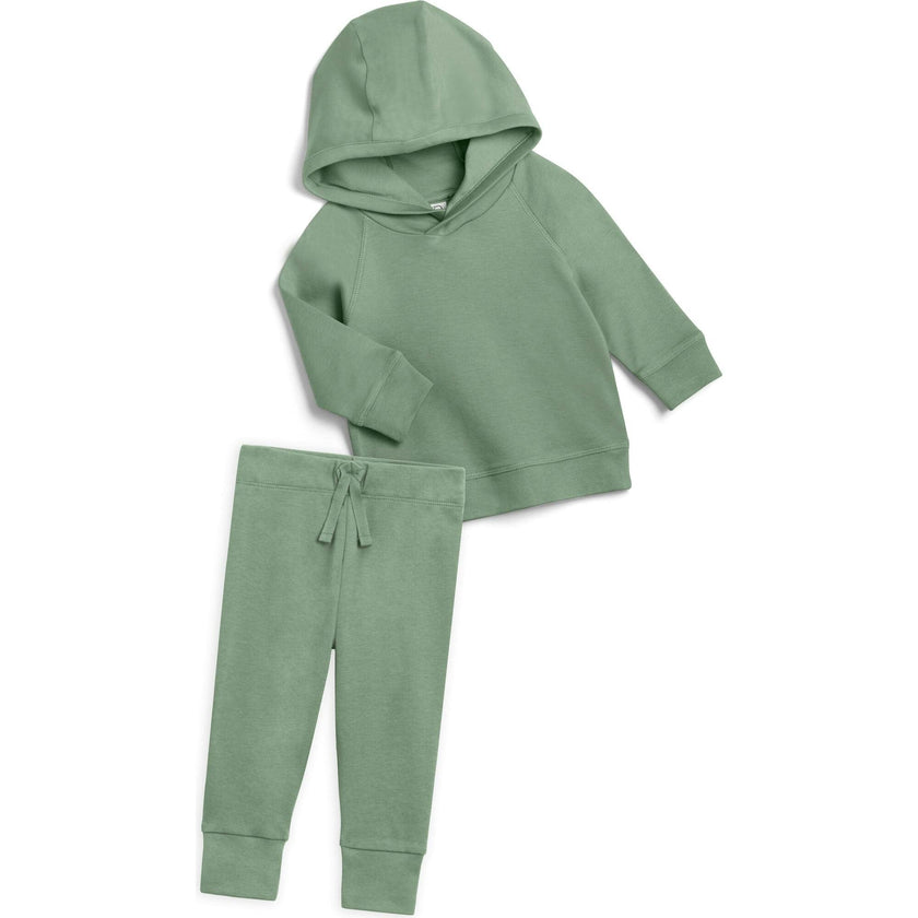 Organic Infant Lightweight Hoodie and Pant Set