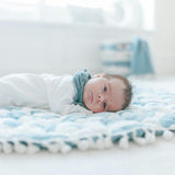 Caspian Whale Cotton Quilted Baby Play Mat